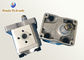 Right Hydraulic Gear Pump 15ml Square Mounting With Spline Shaft Long Service Life