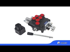 P80 Joystick Directional Control Valve 4 موقعیت کنترل دستی دو طرفه