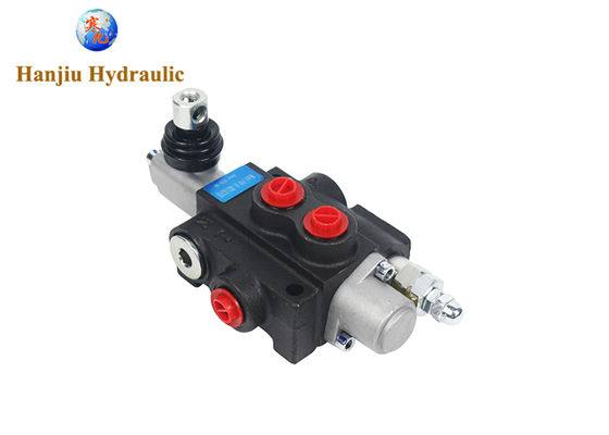 1P40 Monoblock Hydraulic Valve 40L Flow, 1 Spool, BSP Port G3/8, 3 Position Spring Return