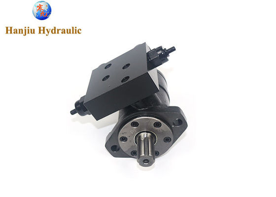 BMP-200-2-E-D-B hydraulic Motor with relief valve, SAE 6B Shaft , BSPP ports 