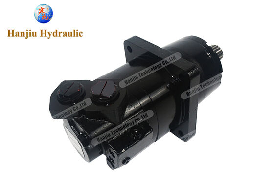 BMK6-500-W-FE-SF5 Gerotor Hydraulic Motor with 500 ml/r Displacement Wheel Mounting and 38.1mm Spline Shaft 17T