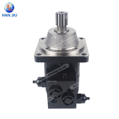 Hydraulic motor with external brake valve, BMSY Series Wheel mounting combined with External Relief/Safety Valves to Enhanced Stability, Reduced Losses, and Improved Efficiency