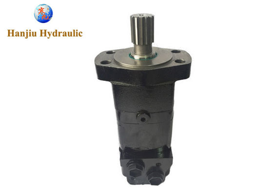 موتور هیدرولیکی دراز مدت موتور BMS موتورهای انتقال 4 پیچ و مهره Rhombus 14 دندان Spline