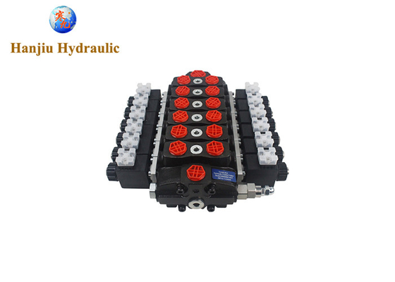 HSSD8DC 6 اسپول سولینوئید جهت دار دریچه کنترل هیدرولیک مناسب برای کشاورزی تراکتور و ساخت و ساز بهداشت معدن