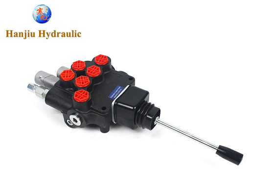 P80 Joystick Directional Control Valve 4 موقعیت کنترل دستی دو طرفه