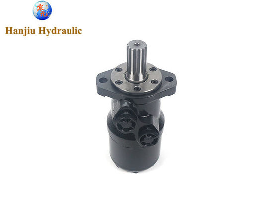 موتورهای مداری هیدرولیکی MR315HB با شفت خاردار 14-DP12/24، پورت‌های BSPP، ماشین‌های چمن‌زنی