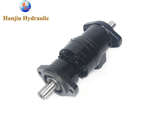 Kassbohrer رولفو راننده خودرو تریلر موتور هیدرولیک دو شاخه MRB80C / C، 25mm شاخه کلید، 2 سوراخ فلنج نصب بیضی