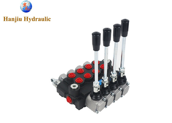 شیر جهت‌دار هیدرولیکی 4P40-1A1A1A1A1GKZ1، 40 لیتر، 4 بوبین، پورت G3/8