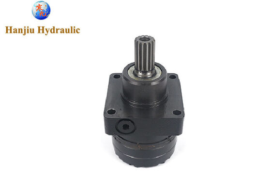 موتور سنگین وظیفه - موتور چرخ Parker TG0240 سری Torqmotor TG با اندازه پورت های منیفولد که در ضمیمه گیره بیل مکانیکی استفاده می شود